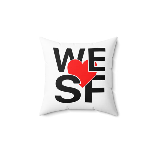 welovesf - Faux Suede Square Pillow